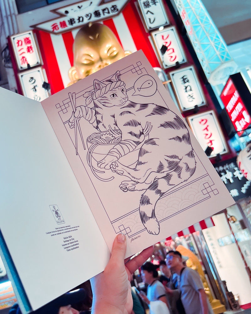 Libro Kawaii Coloring Book Por Polillatattoo