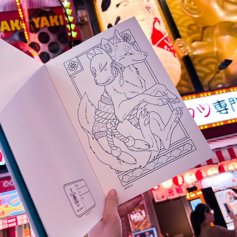 Libro Kawaii Coloring Book Por Polillatattoo