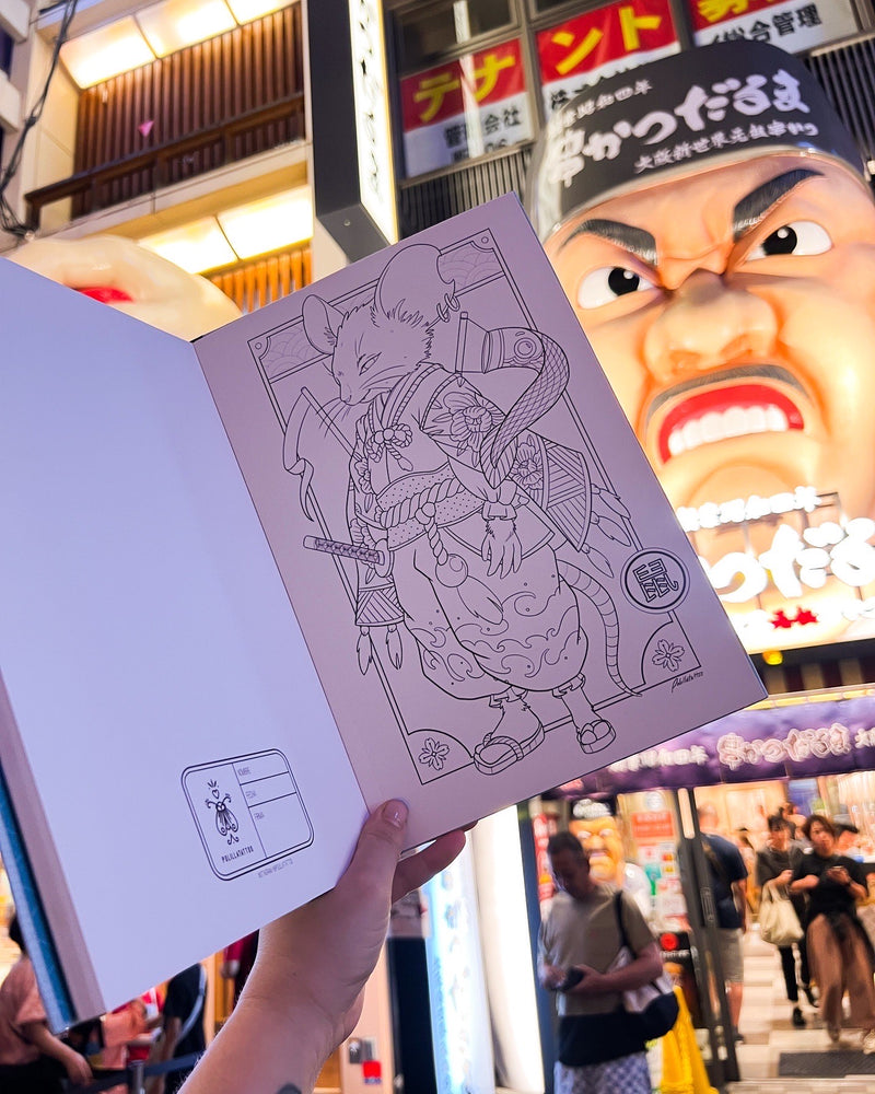 Libro Kawaii Coloring Book Por Polillatattoo