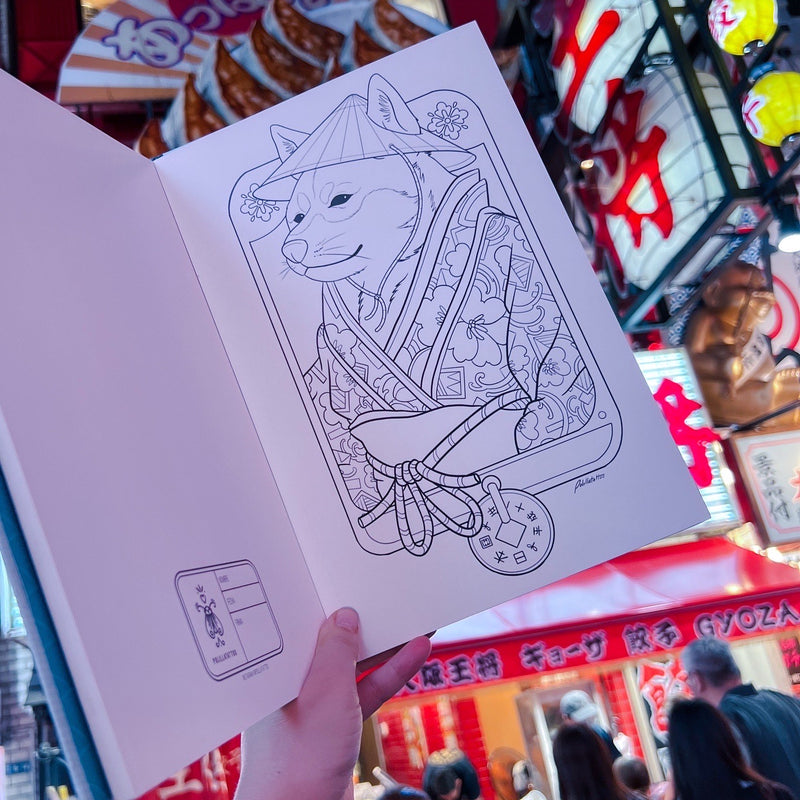 Libro Kawaii Coloring Book Por Polillatattoo