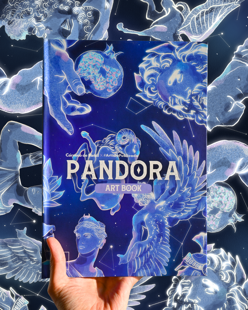 Libro Pandora por Carnero de Metal