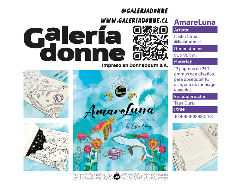 Libro AmareLuna por Leslie Olmos