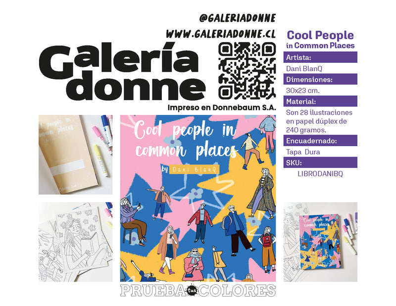 Libro Cool People in Common Places