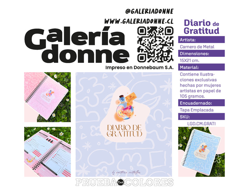 Diario de Gratitud por Carnero de Metal