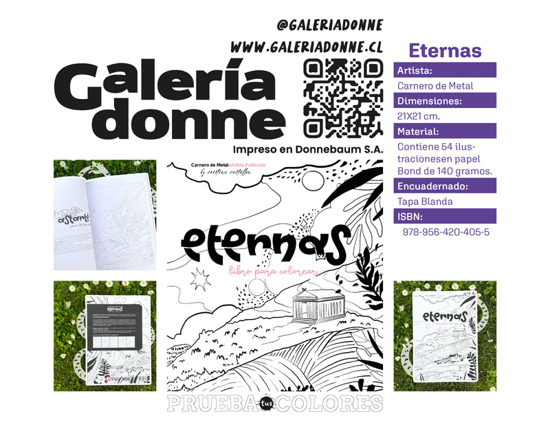 Eternas para Colorear por Carnero de Metal