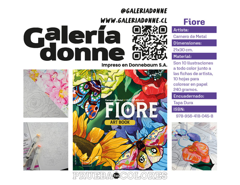 Libro Fiore por Carnero de Metal