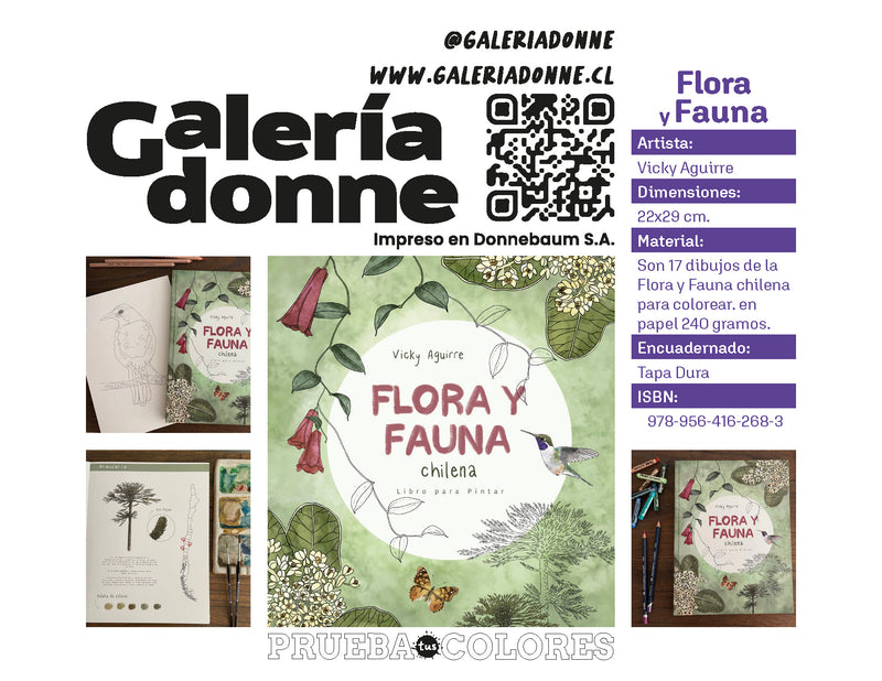 Libro Fauna y Flora por Vicky Aguirre