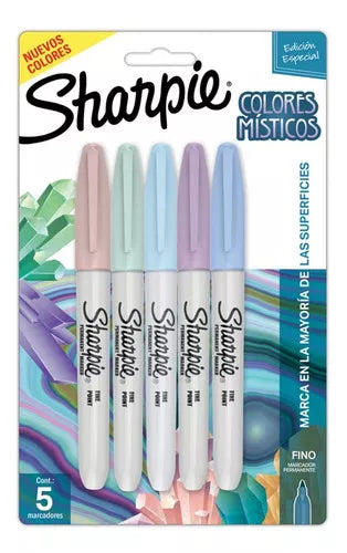 Lápices Sharpie Colores Místicos - 5un
