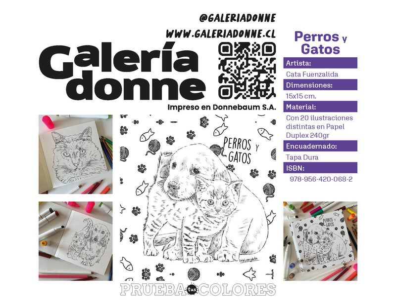Libro Perros y Gatos por Cata Fuenzalida