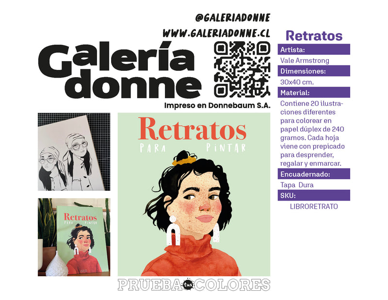 Libro Retratos por Vale Armstrong