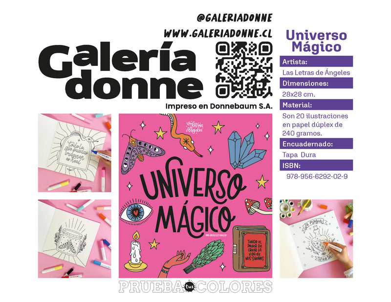 Libro Universo Mágico por Las Letras de Ángeles