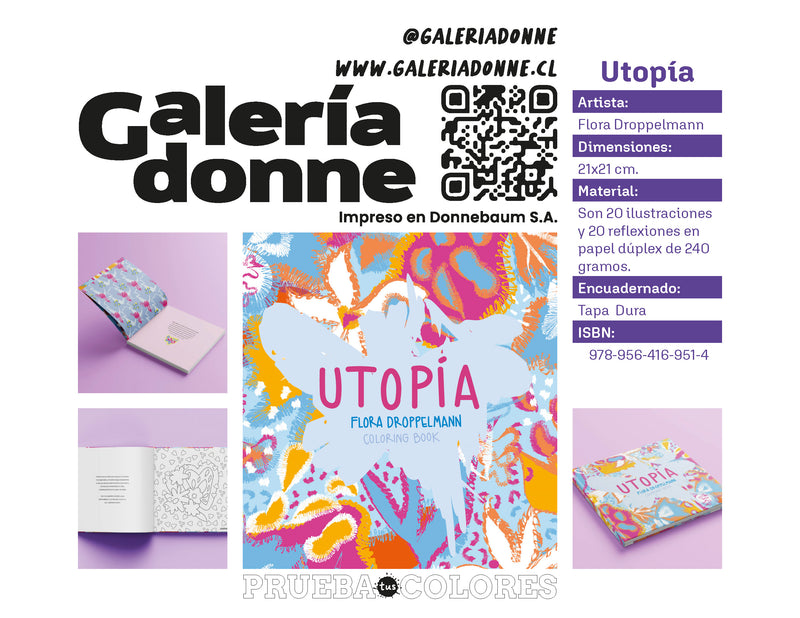 Libro Utopía Por Flora Droppelmann
