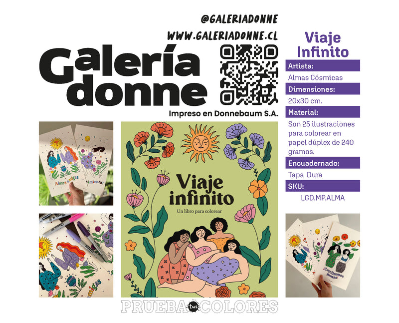 Libro Viaje Infinito por Almas Cósmicas