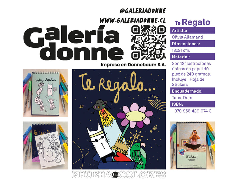 Libro Te Regalo por Olivia Allamand