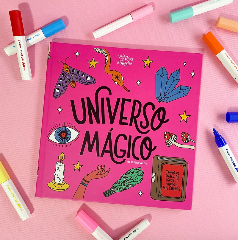 Libro Universo Mágico por Las Letras de Ángeles