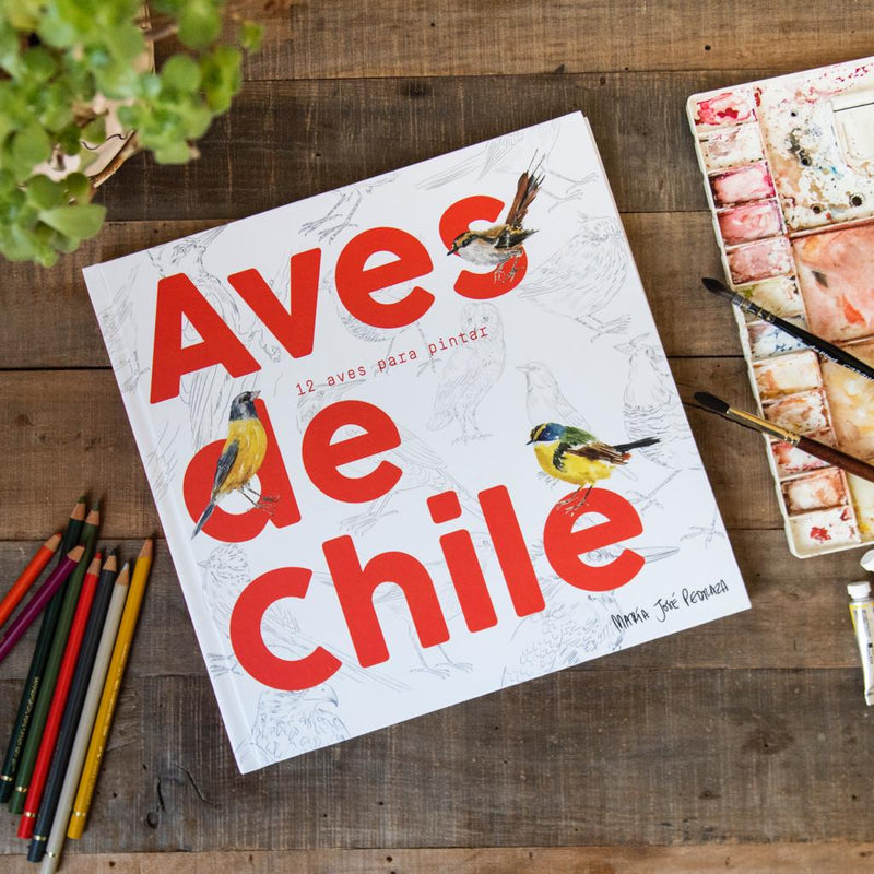 Libro Aves de Chile por Maria José Pedraza